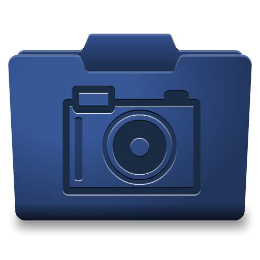 Blue Images Icon 512x512 png